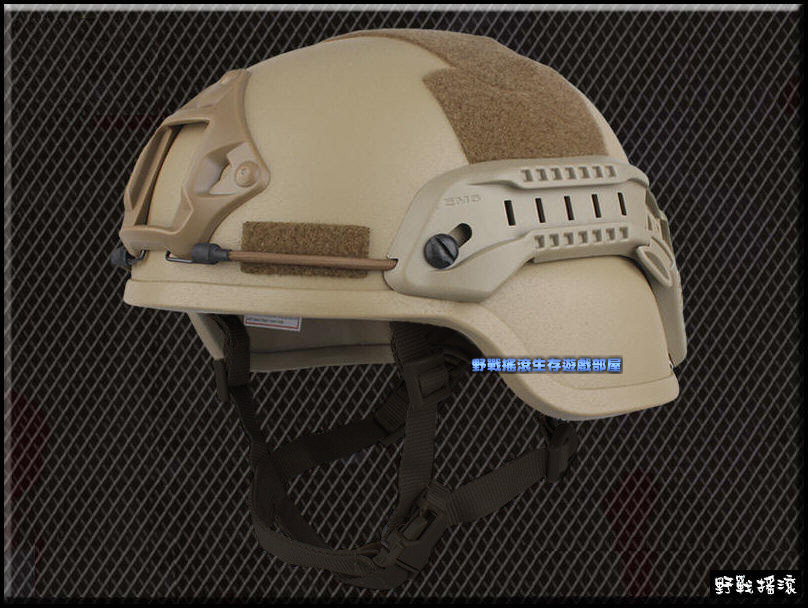 高品質MICH 2000戰術頭盔精裝版【沙色】