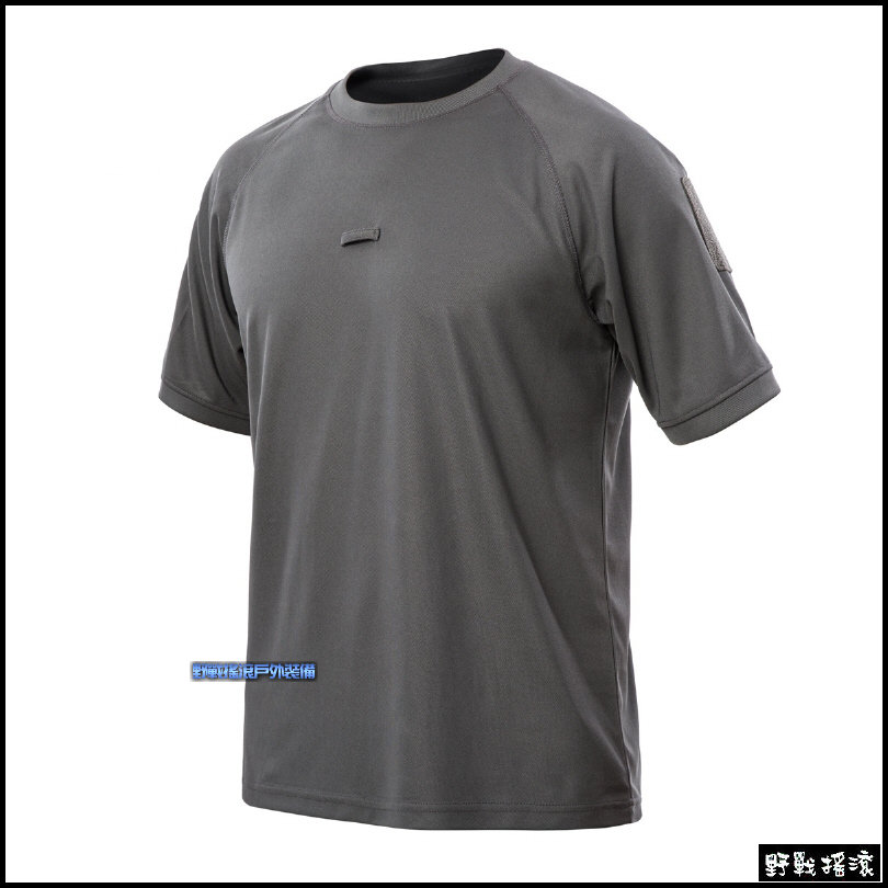 軍風短袖戰術T恤、速乾上衣【Multicam Black】