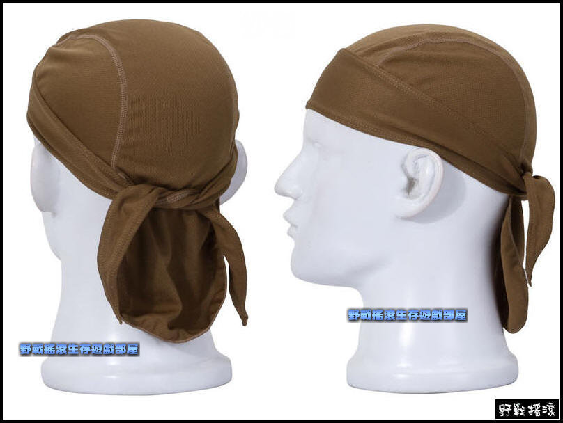 高品質萊卡海盜頭巾、迷彩海盜帽