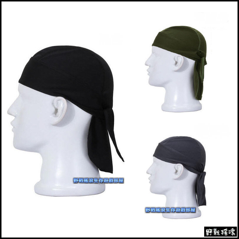 高品質萊卡海盜頭巾、迷彩海盜帽