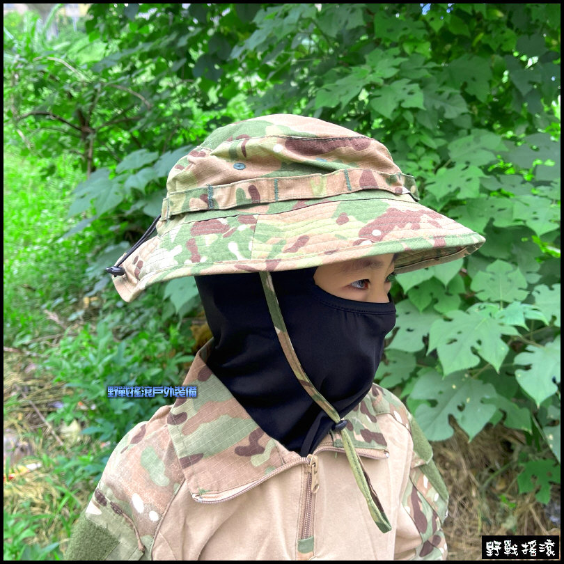 高品質!!兒童版戰術單孔萊卡頭套