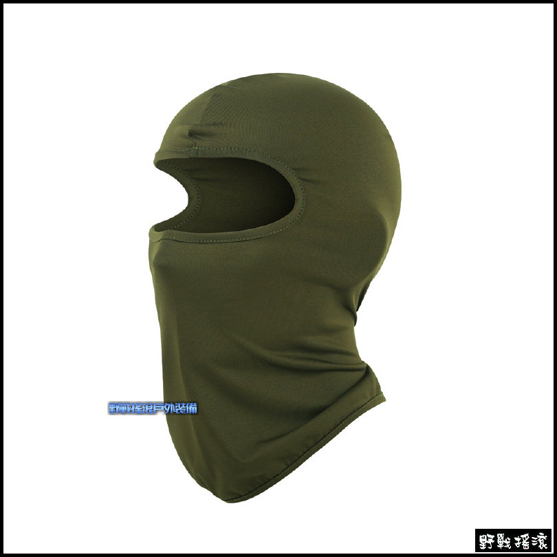 高品質!!兒童版戰術單孔萊卡頭套