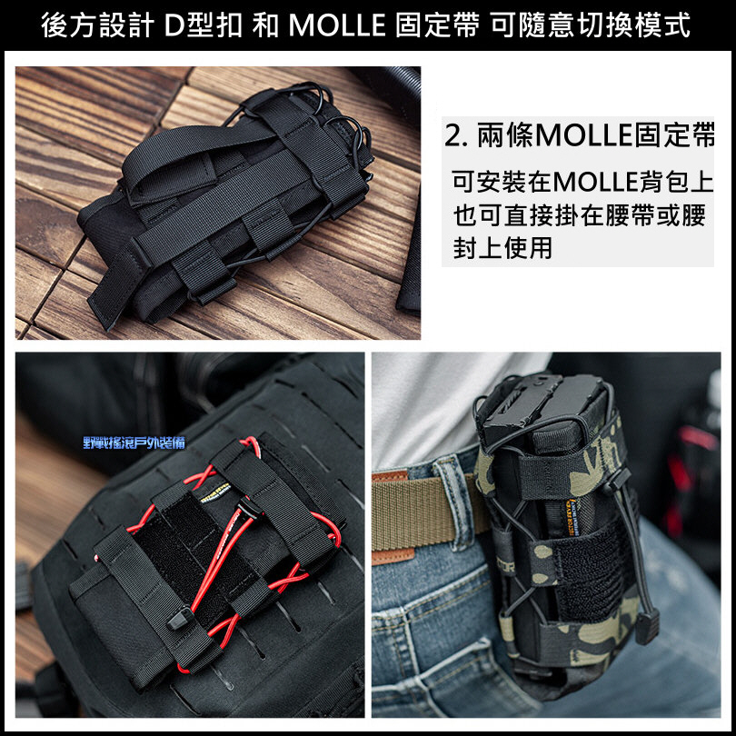 SECTOR SEVEN 袋熊快拔戰術手機袋