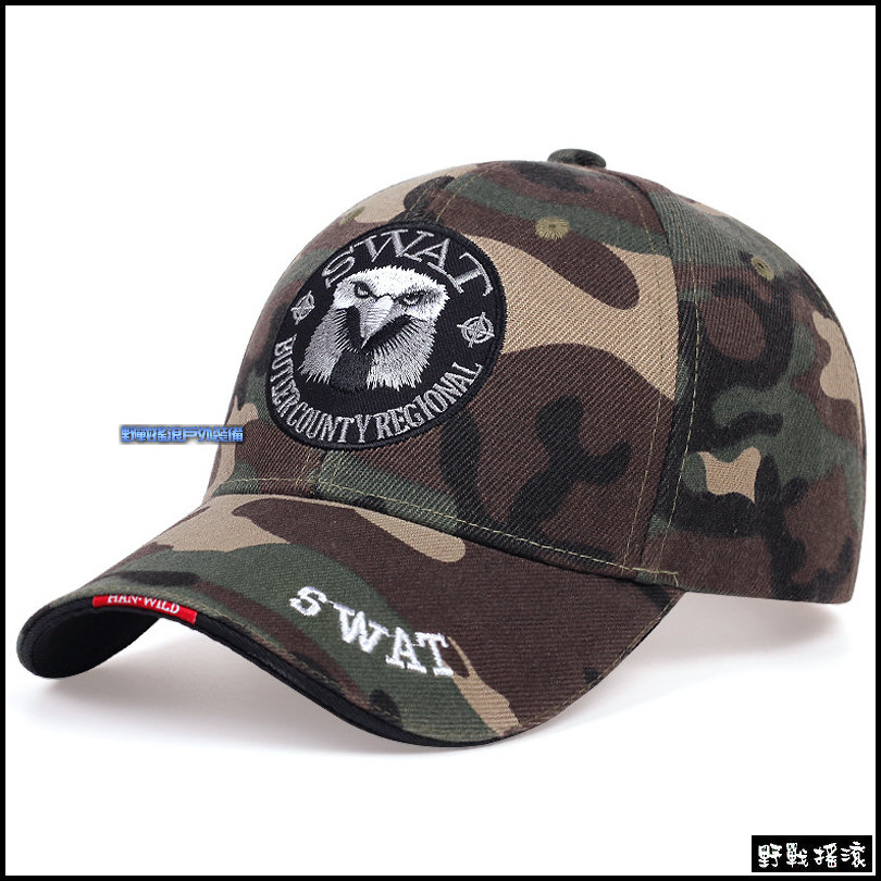 SWAT 老鷹款戰術棒球帽