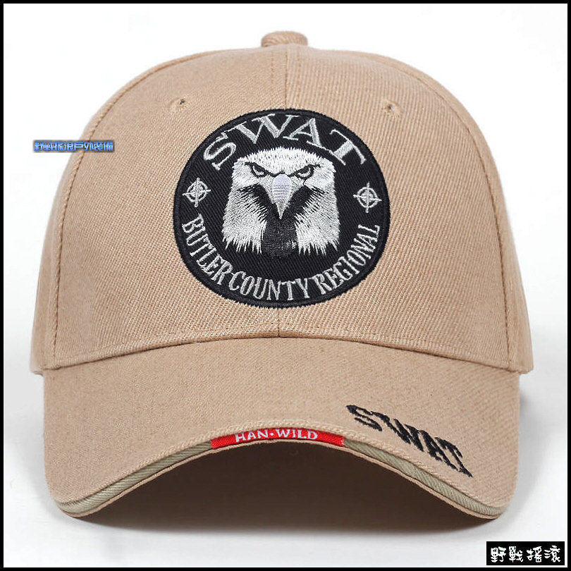 SWAT 老鷹款戰術棒球帽