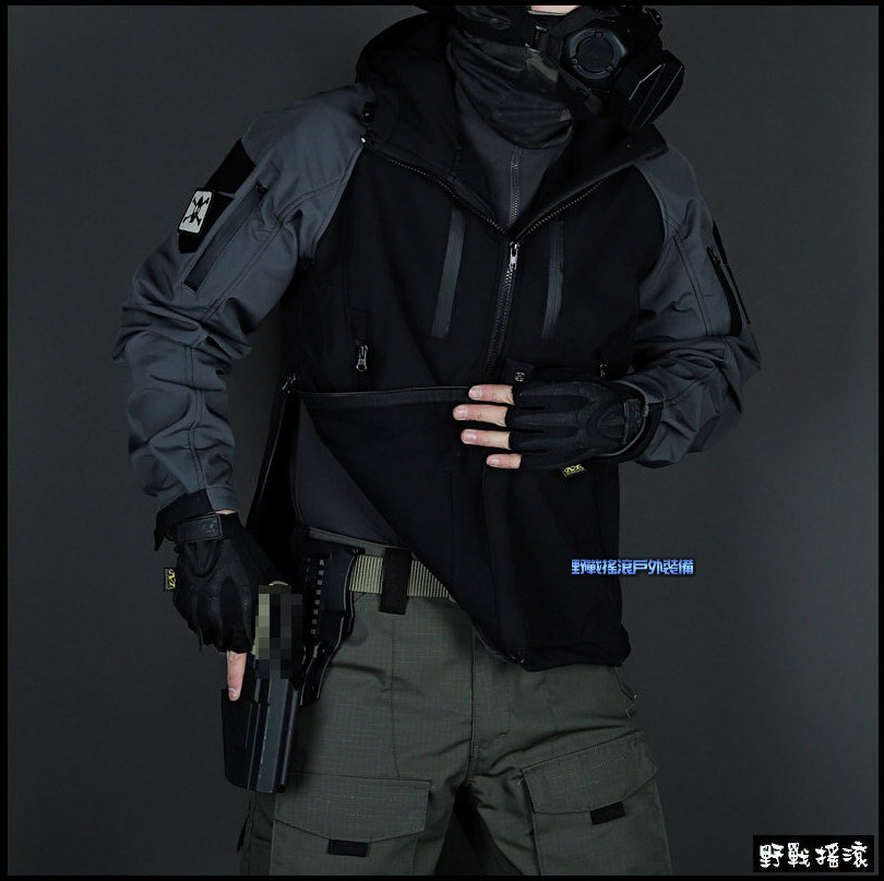 追擊者鯊魚皮戰術軟殼外套