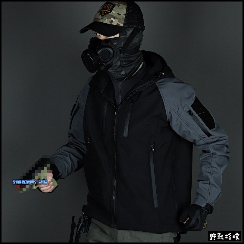 追擊者鯊魚皮戰術軟殼外套