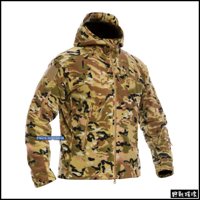 多功能戰術抓絨外套