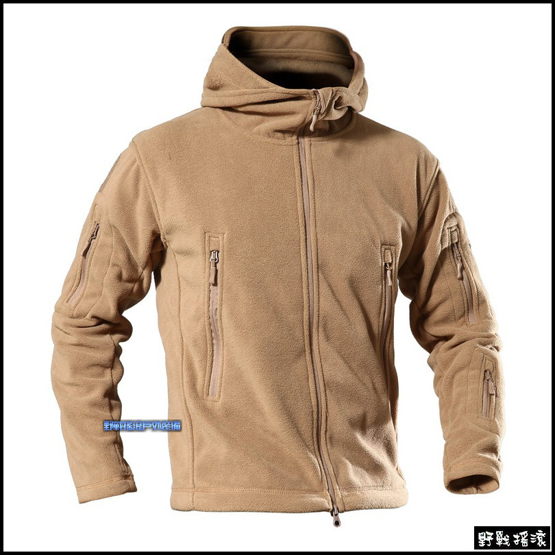多功能戰術抓絨外套