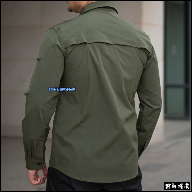 戰鷹彈力速乾戰術長袖襯衫、戰術上衣