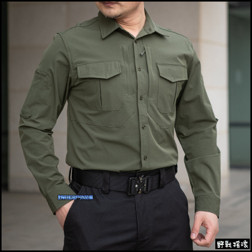 戰鷹彈力速乾戰術長袖襯衫、戰術上衣
