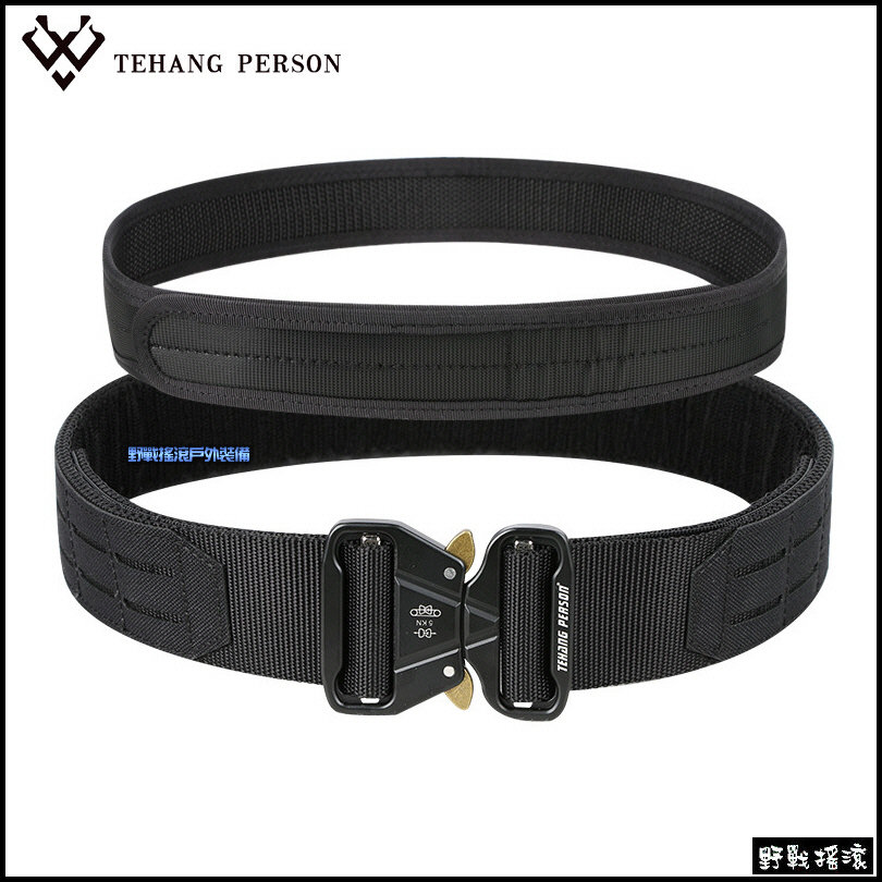 TEHANG PERSON 浪人雙層戰術腰帶 浪人腰帶