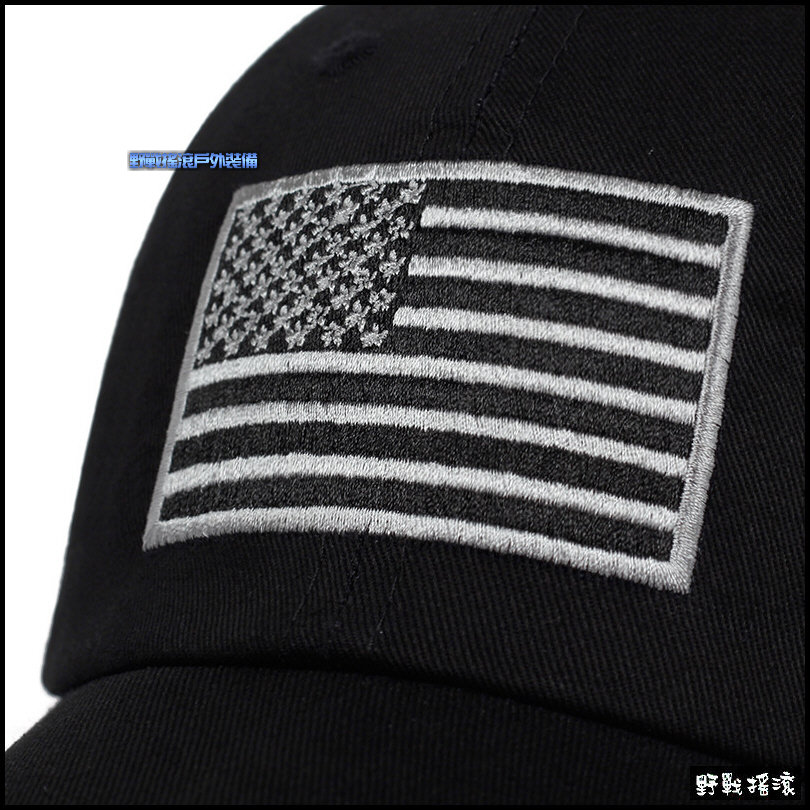 美國國旗刺繡戰術棒球帽