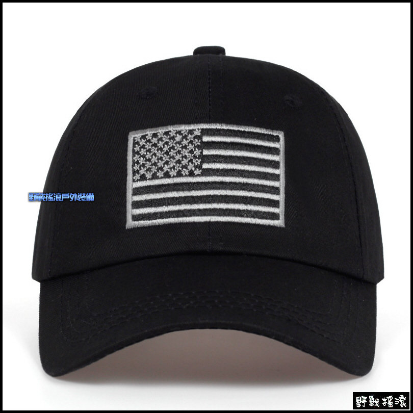 美國國旗刺繡戰術棒球帽