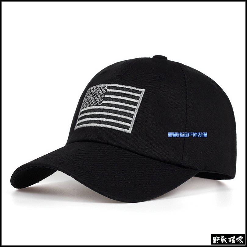 美國國旗刺繡戰術棒球帽