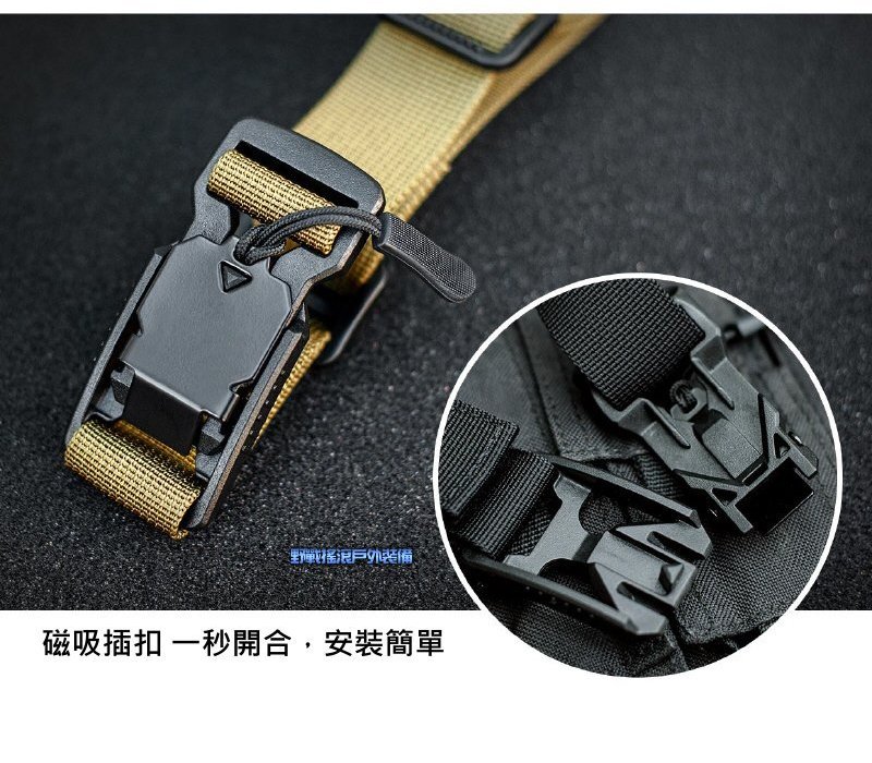 SECTOR SEVEN 磁吸款通用型背包腰部固定帶