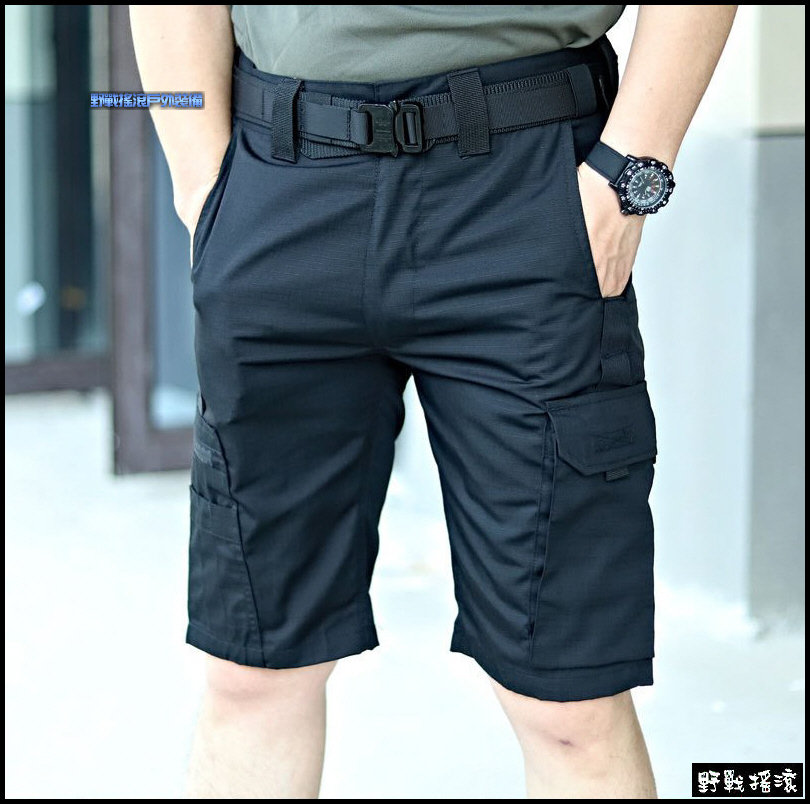  甲殼蟲 多口袋工裝戰術短褲