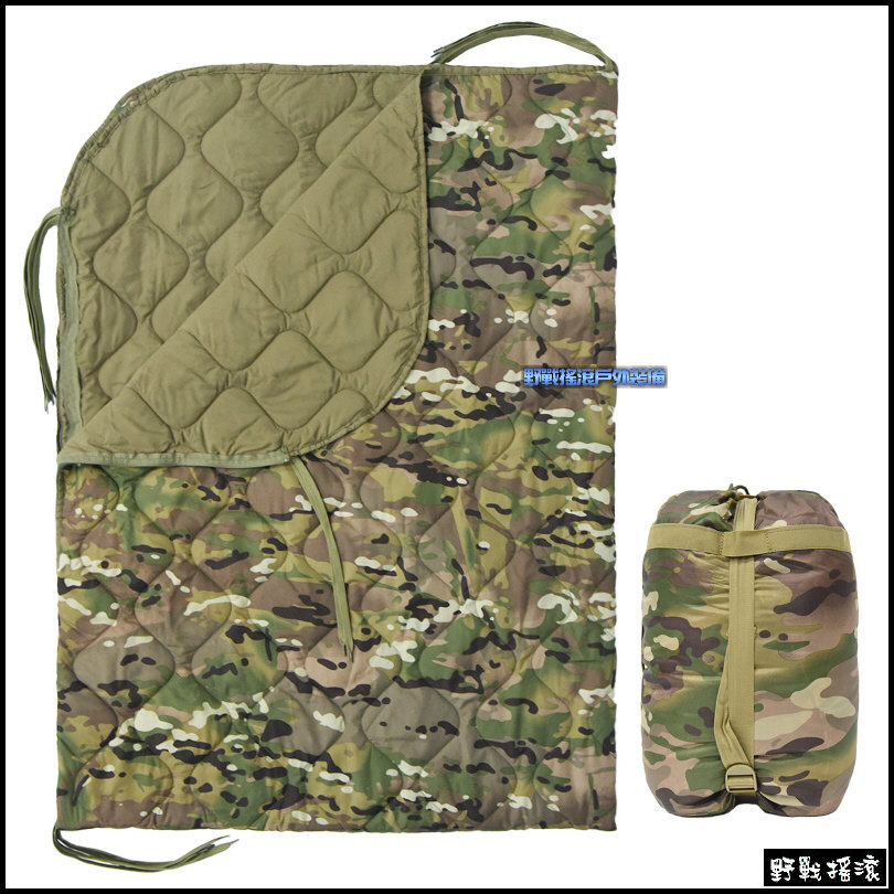 ROCKWAR 多地形迷彩信封睡袋