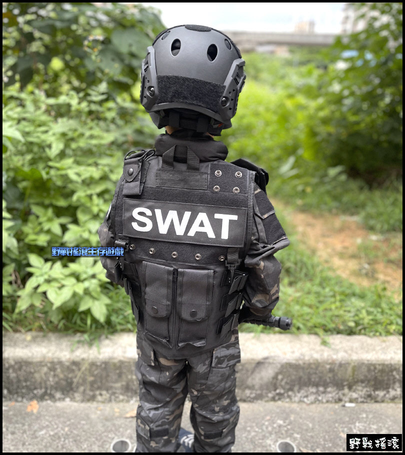兒童版 POLICE 特警戰術背心 SWAT特警背心
