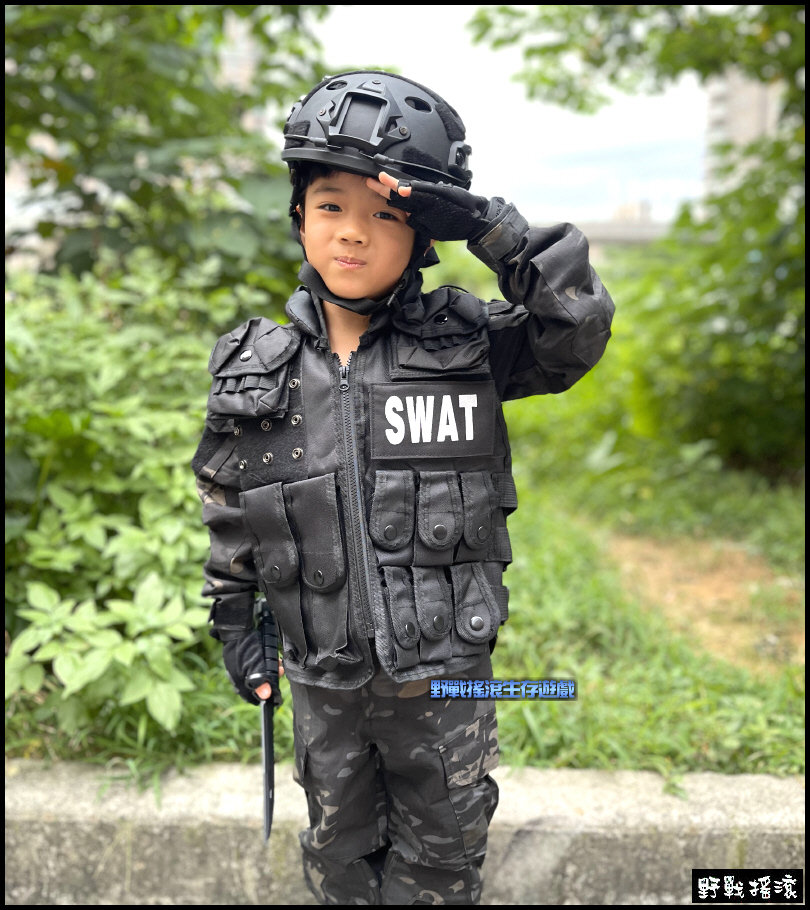 兒童版 POLICE 特警戰術背心 SWAT特警背心
