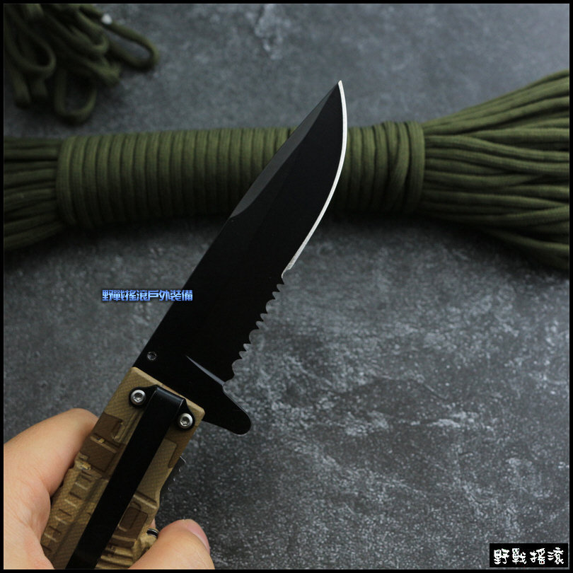 AK 步槍造型多用途迷彩折疊刀【數位沙漠迷彩】