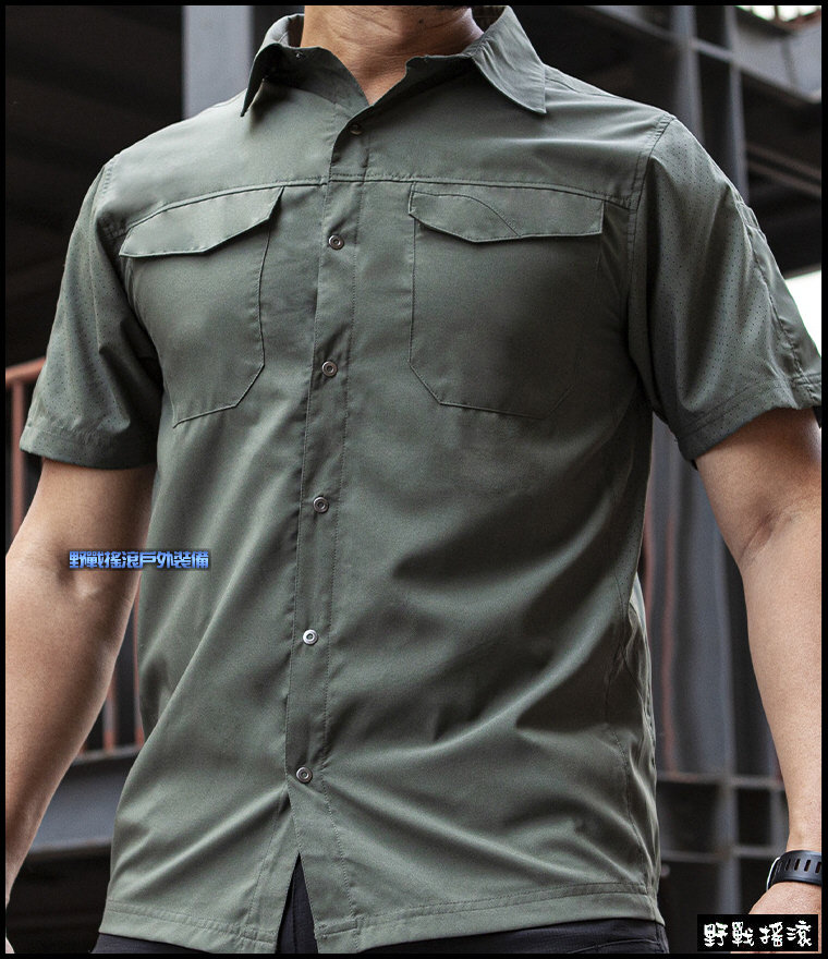鋒刃戰術短袖襯衫