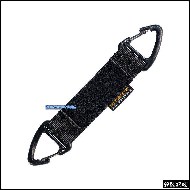 SECTOR SEVEN 多用途雙向三角掛勾、扣帶、掛扣