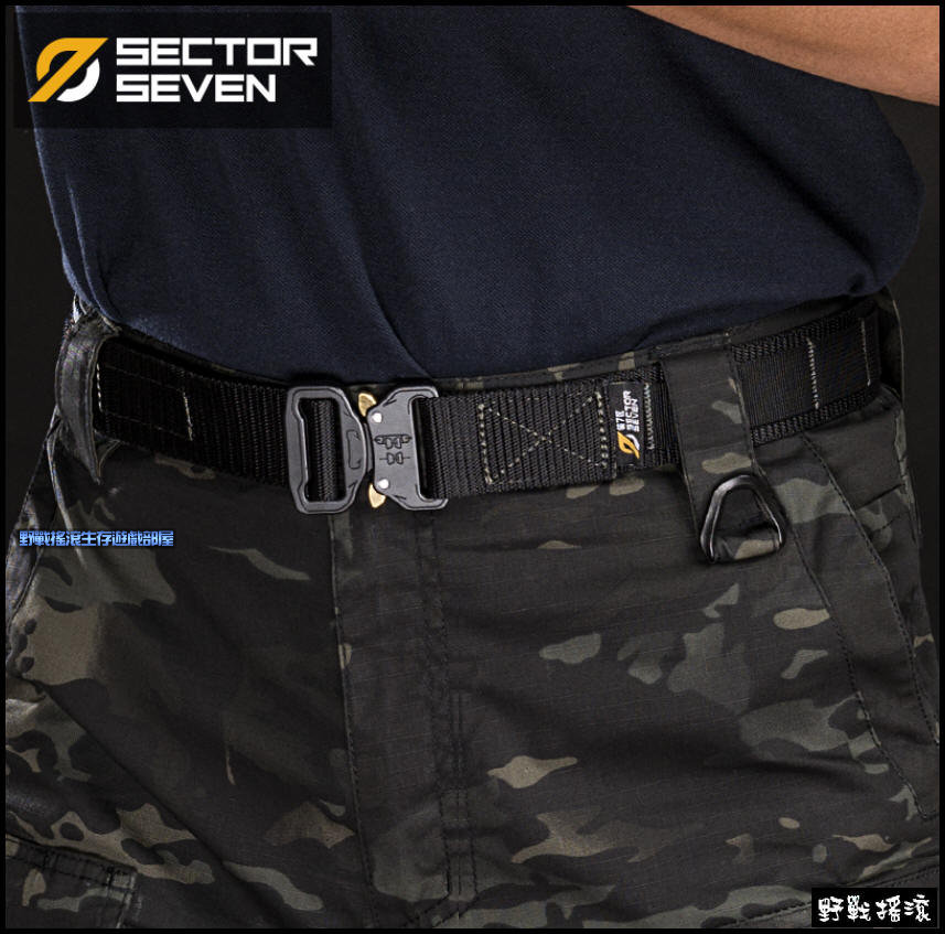 SECTOR SEVEN 壁虎快扣式戰術腰帶