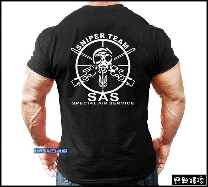 SAS 英軍空降特勤隊戰術純棉T恤