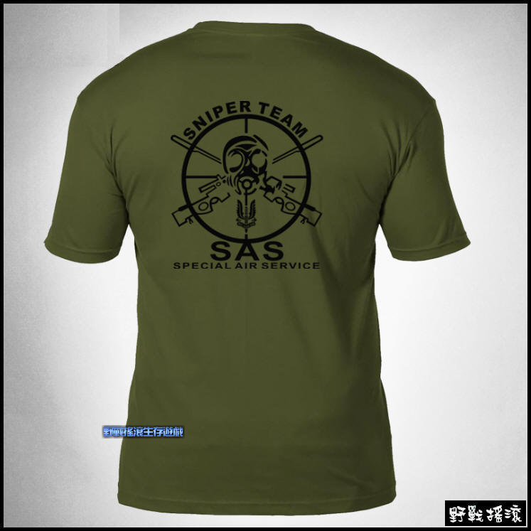 SAS 英軍空降特勤隊戰術純棉T恤