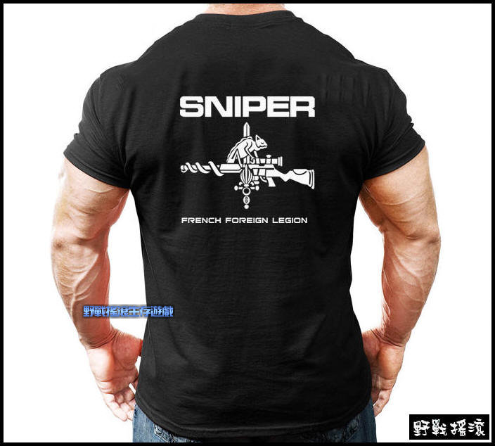 法國外籍兵團戰術純棉T恤