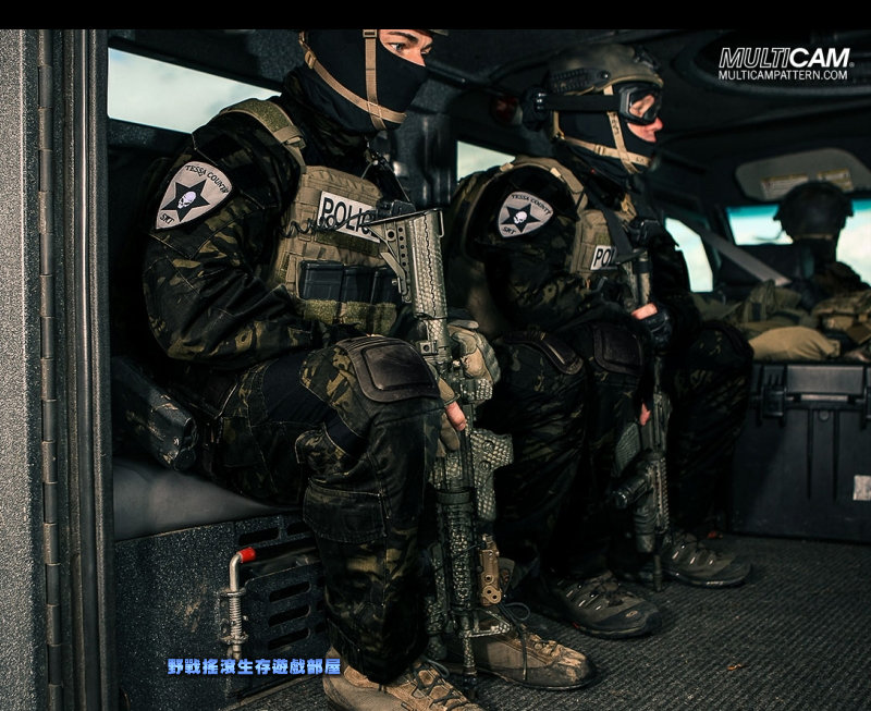 魔蠍迷彩戰術青蛙裝【MultiCam Black】上衣+褲子