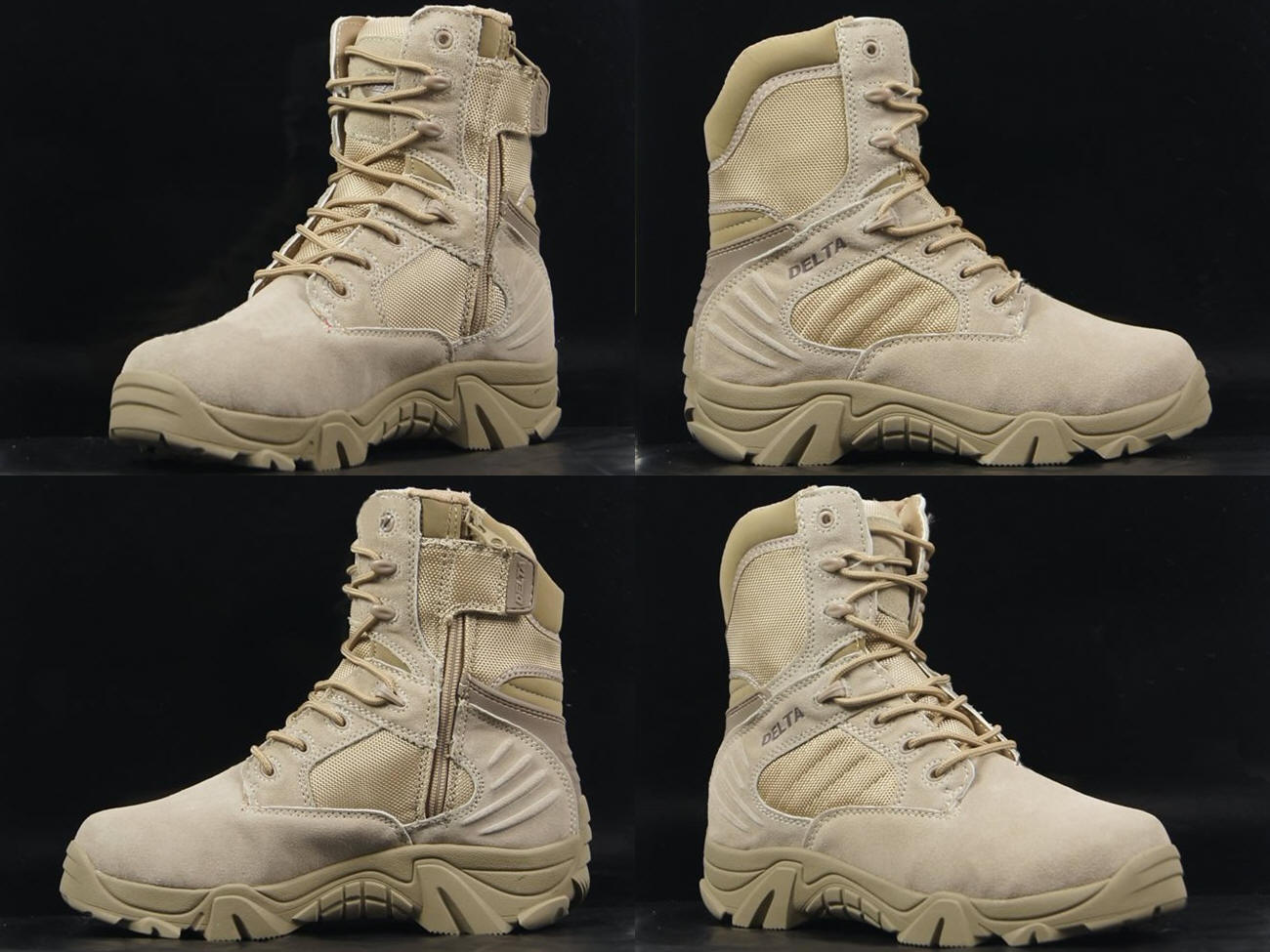 三角洲部隊高品質特戰軍靴【軍綠色】