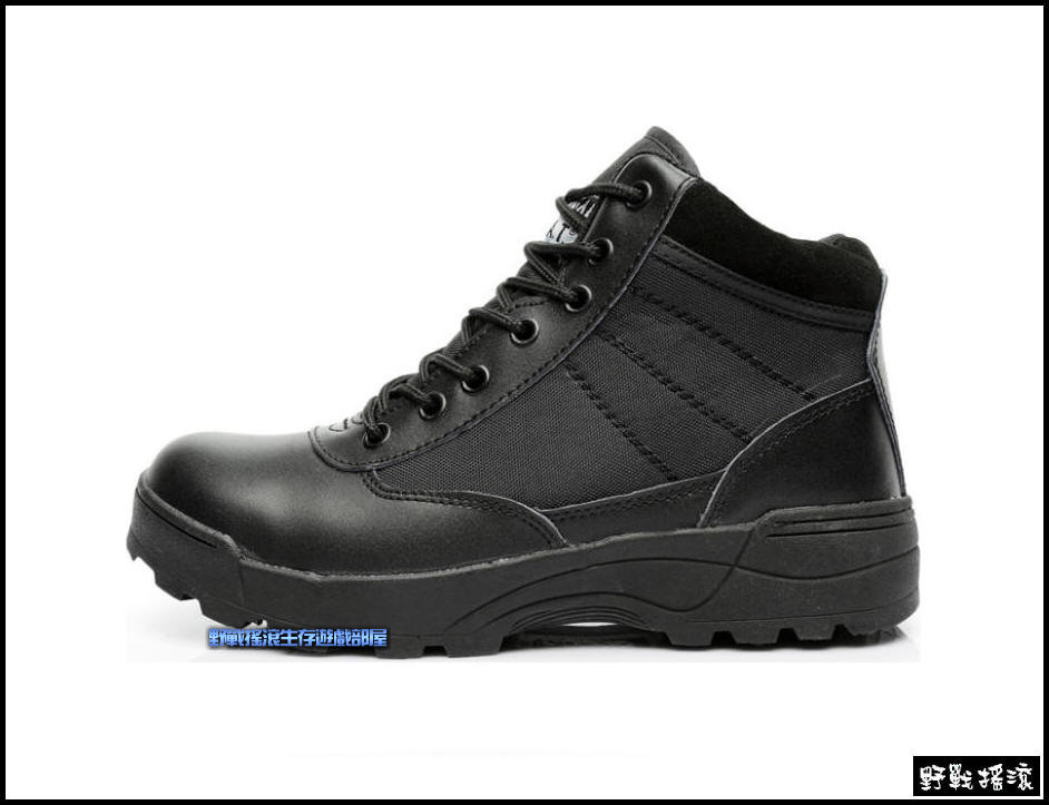 SWAT 沙漠戰術短筒軍靴【沙色】