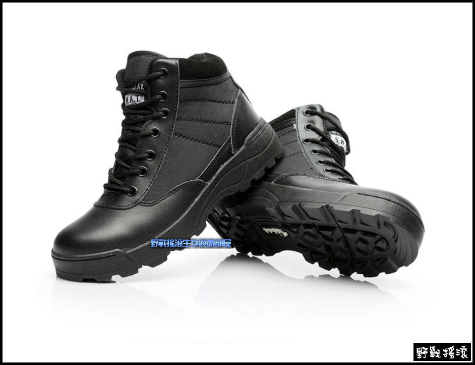SWAT 沙漠戰術短筒軍靴【沙色】