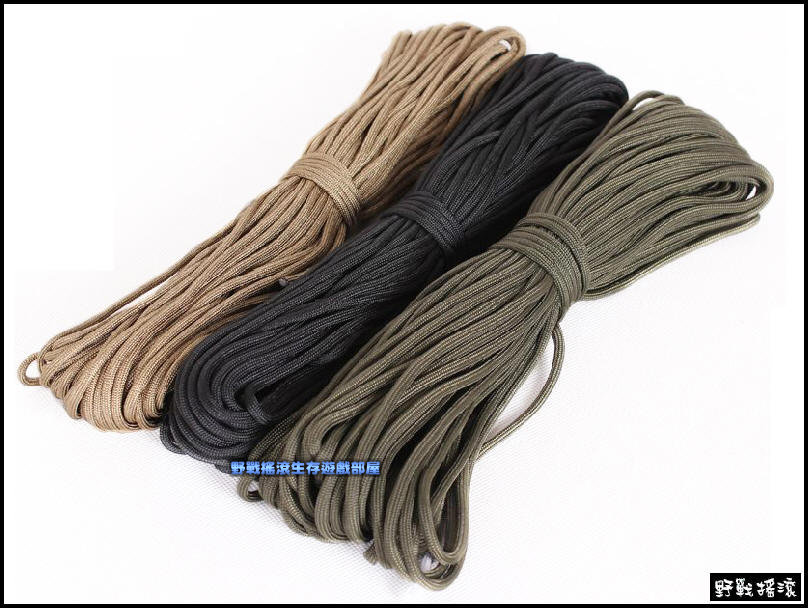 30米 戶外求生七芯傘繩