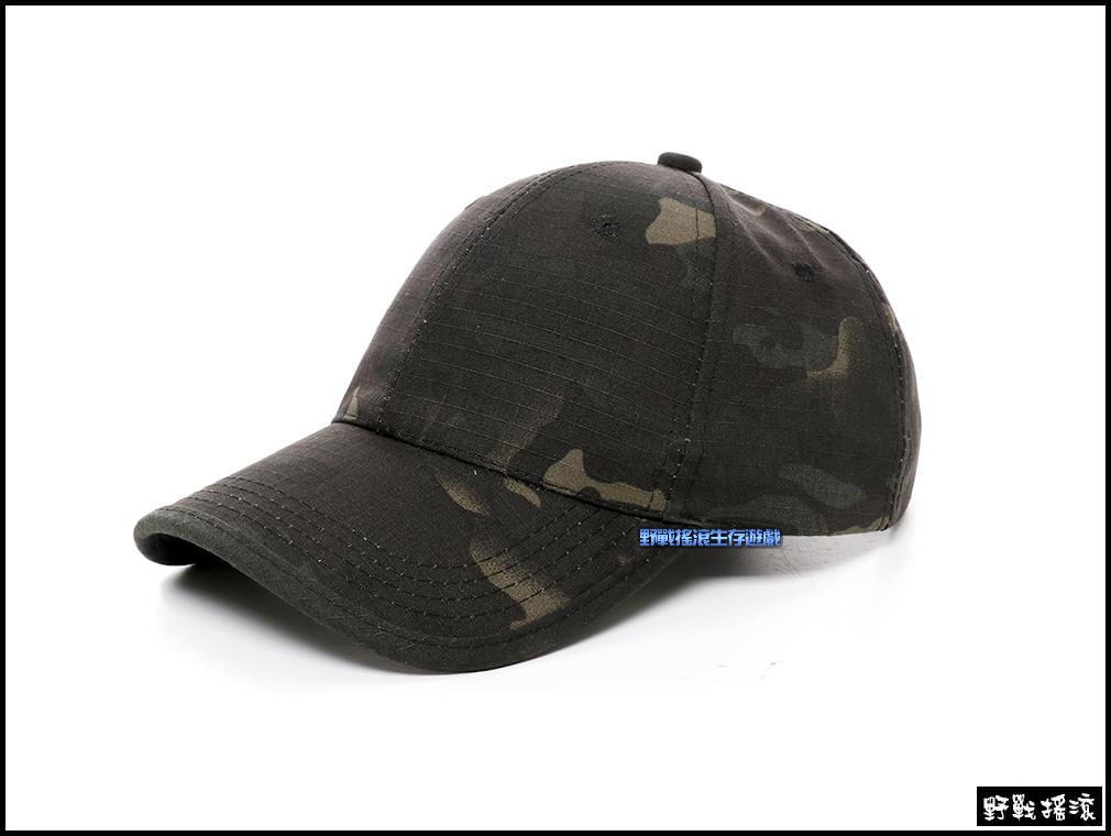 指揮官戰術棒球帽【Multicam Black】黑色多地形迷彩