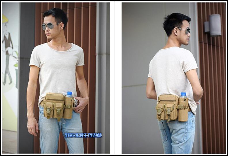 多用途戰術腰包+水壺袋