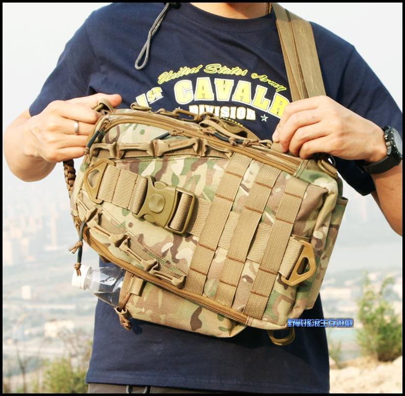 灰狐多功能戰術背包【Multicam Black】