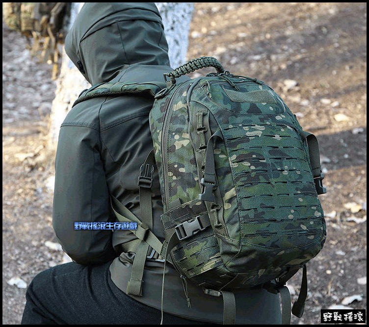 龍蛋戰術雙肩背包【Multicam Black】