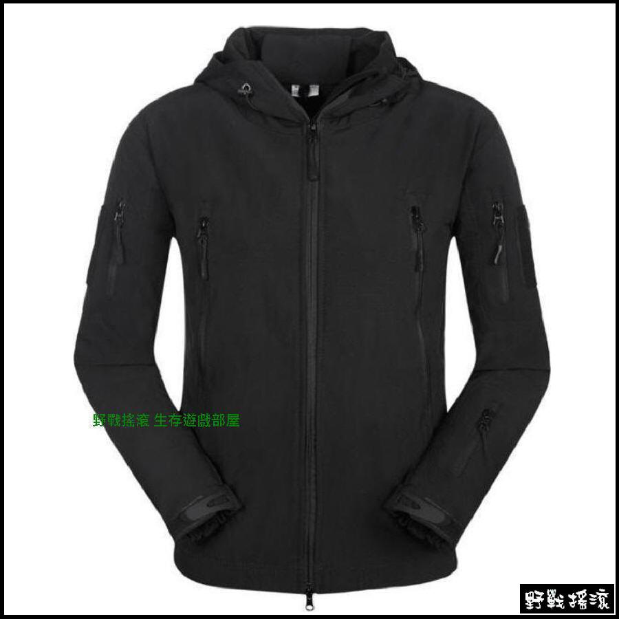 鯊魚皮潛行者軟殼外套【Multicam Black】