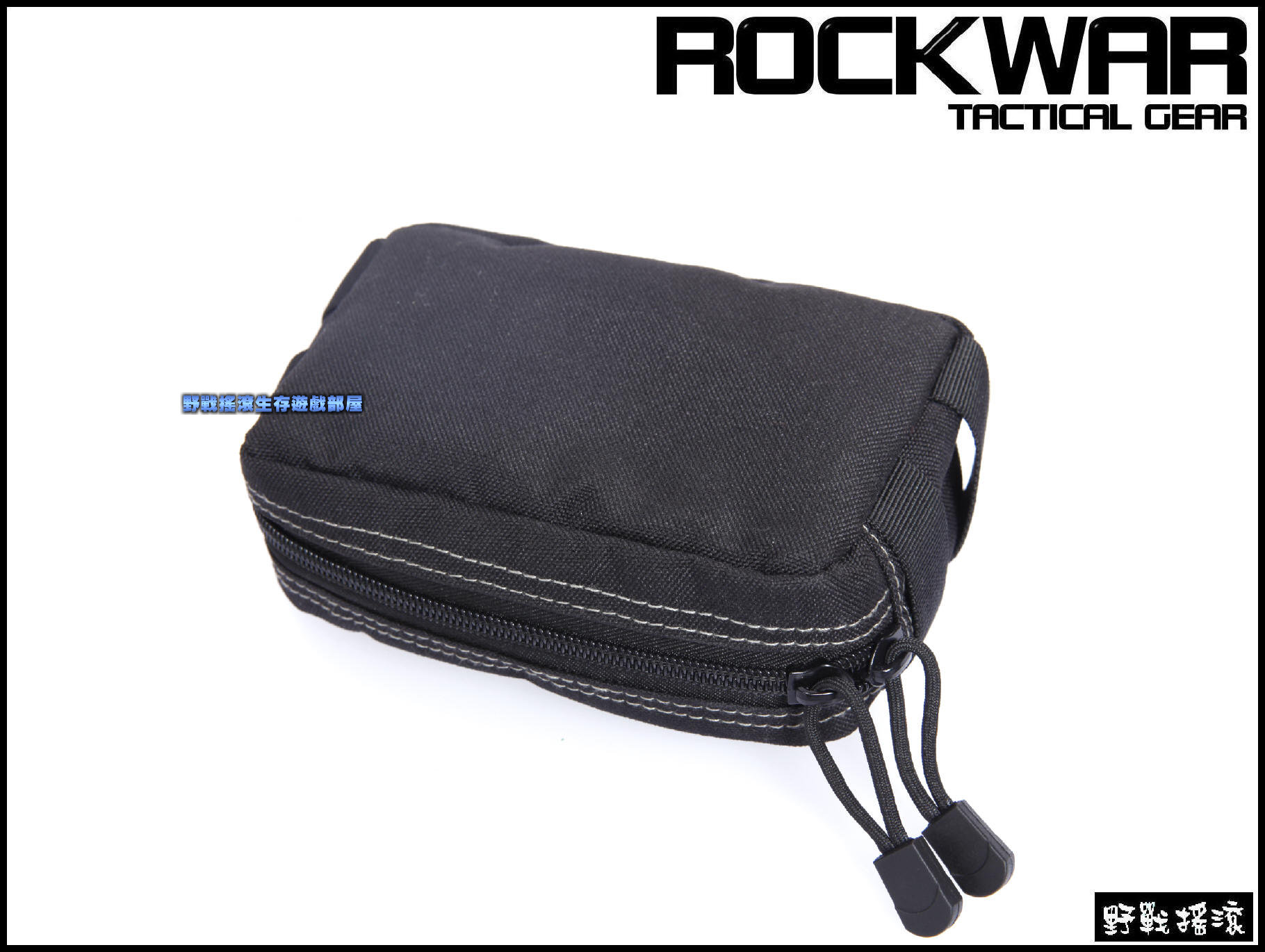 ROCKWAR 迷你橫式雜物包【黑色】