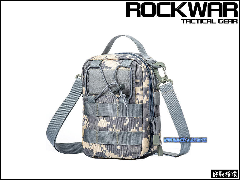 ROCKWAR 側背式戰術醫療包【黑色】