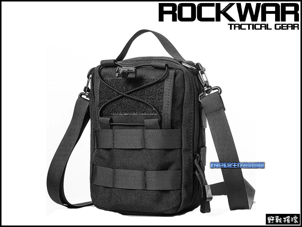 ROCKWAR 側背式戰術醫療包【軍綠色】