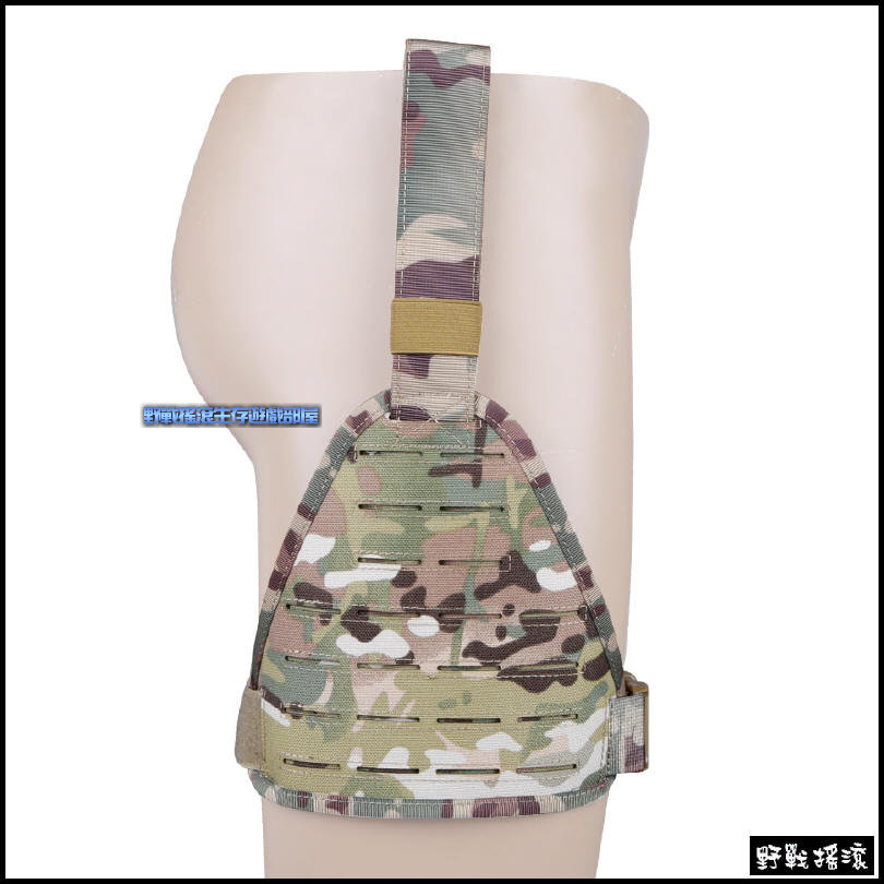 ROCKWAR Molle 戰術三角腿掛板【狼棕色】