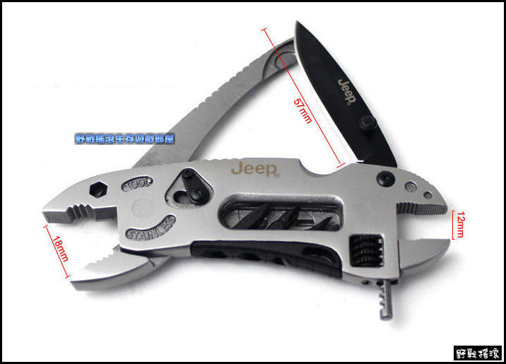 【野戰搖滾-生存遊戲】JP 多功能工具扳手