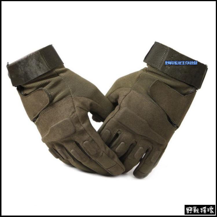 黑鷹戰術全指手套【軍綠色、沙色】