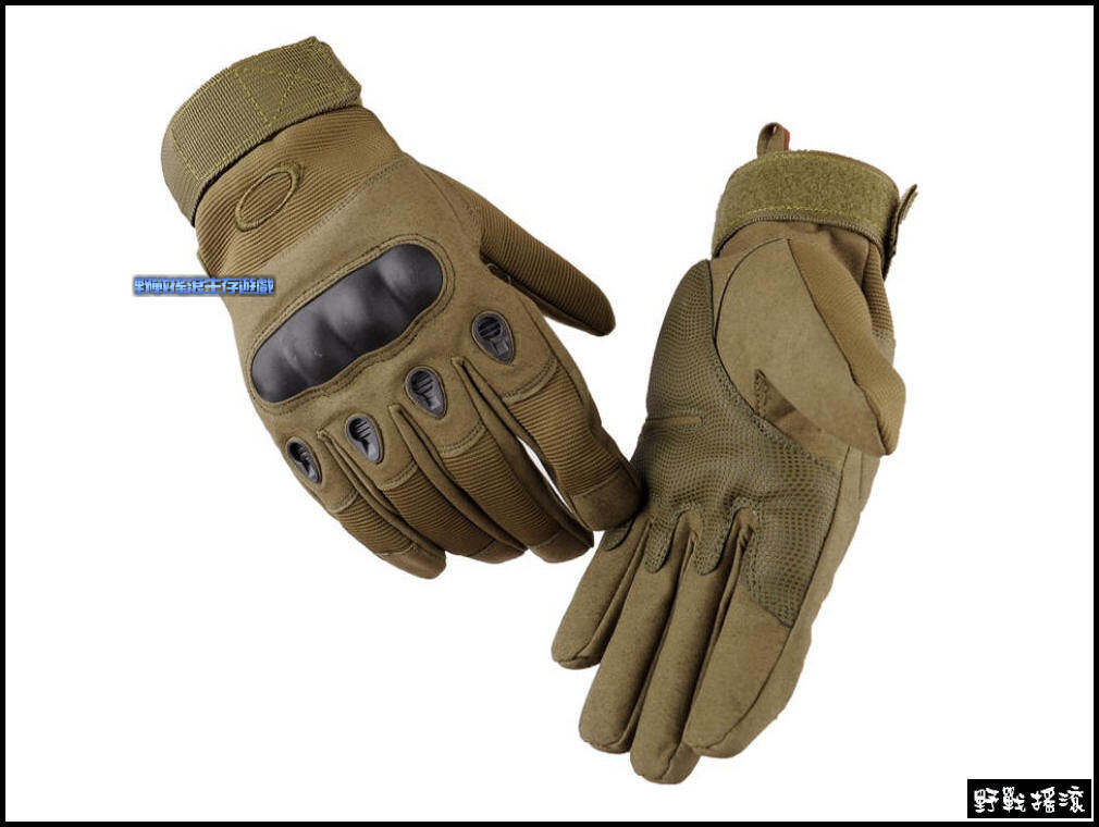 美軍戰術攻擊全指手套 【黑色】
