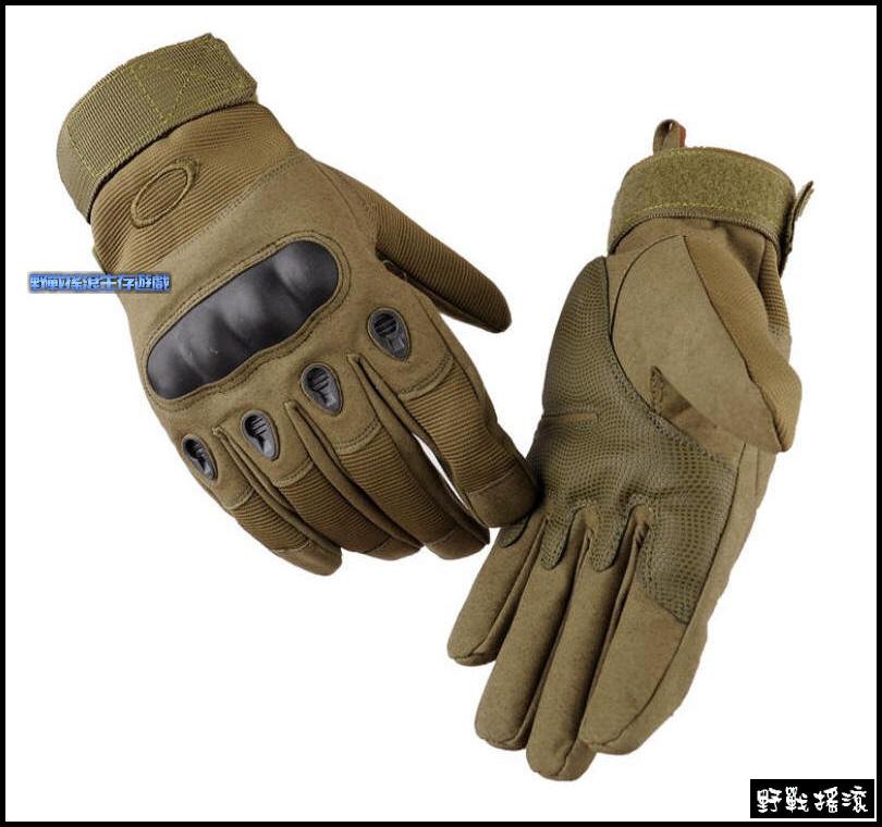 美軍戰術攻擊全指手套 【軍綠色、沙色】