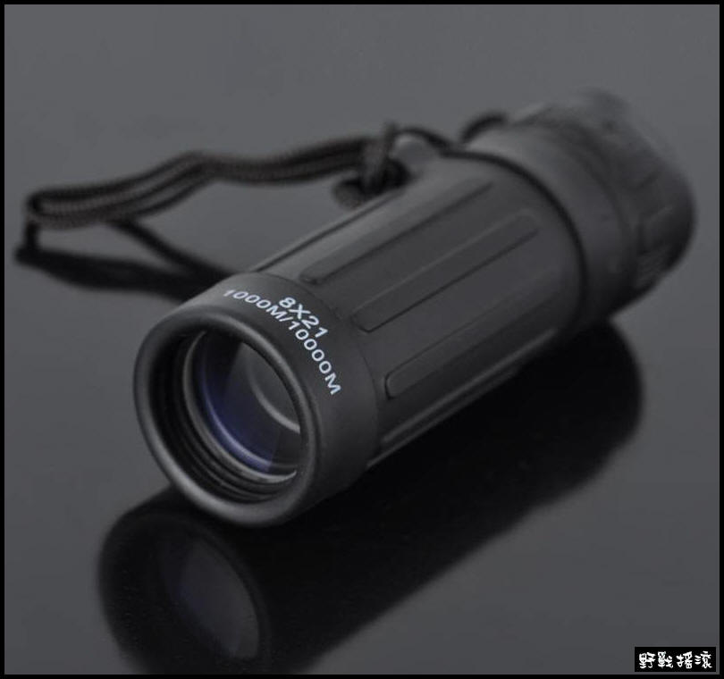 8 x 21 袖珍輕便型單筒望遠鏡